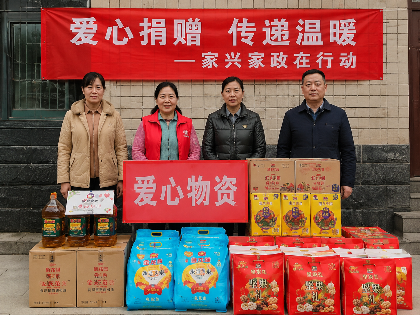 爱心捐赠公益行动